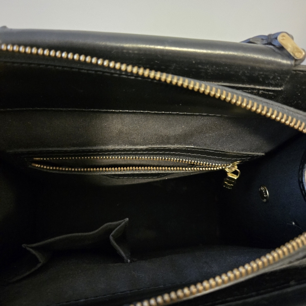 Vintage Louis Vuitton Figari, Epi Leather black handbag - Picture 9 of 10